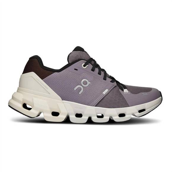 ON Shoes - NEW ON women's cloudflyer 4 - b running shoe in shark/pearl
